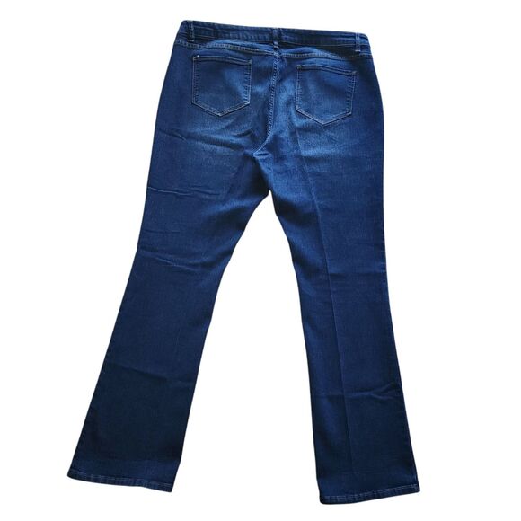 Soho New‎ York Company Womens Blue Bootcut Jeans Plus Size 18 - Picture 9 of 10